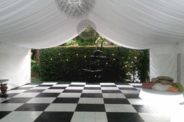 Flooring Hire - Hire flooring for your marquee