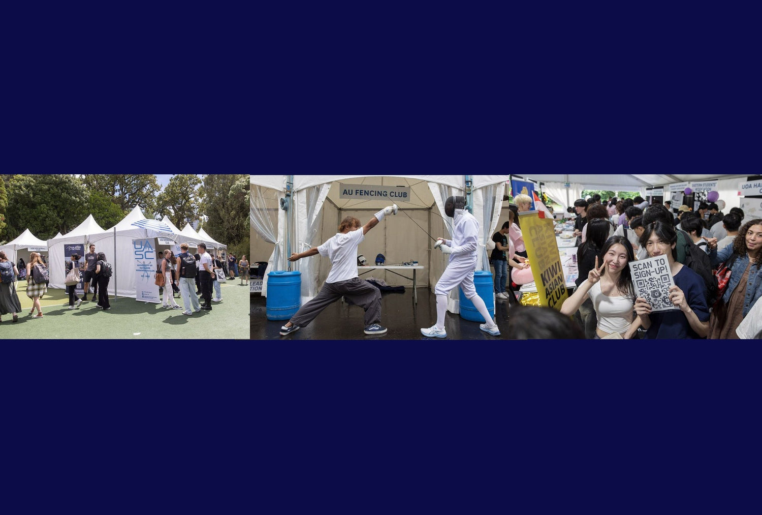 O Week Marquees for Auckland University