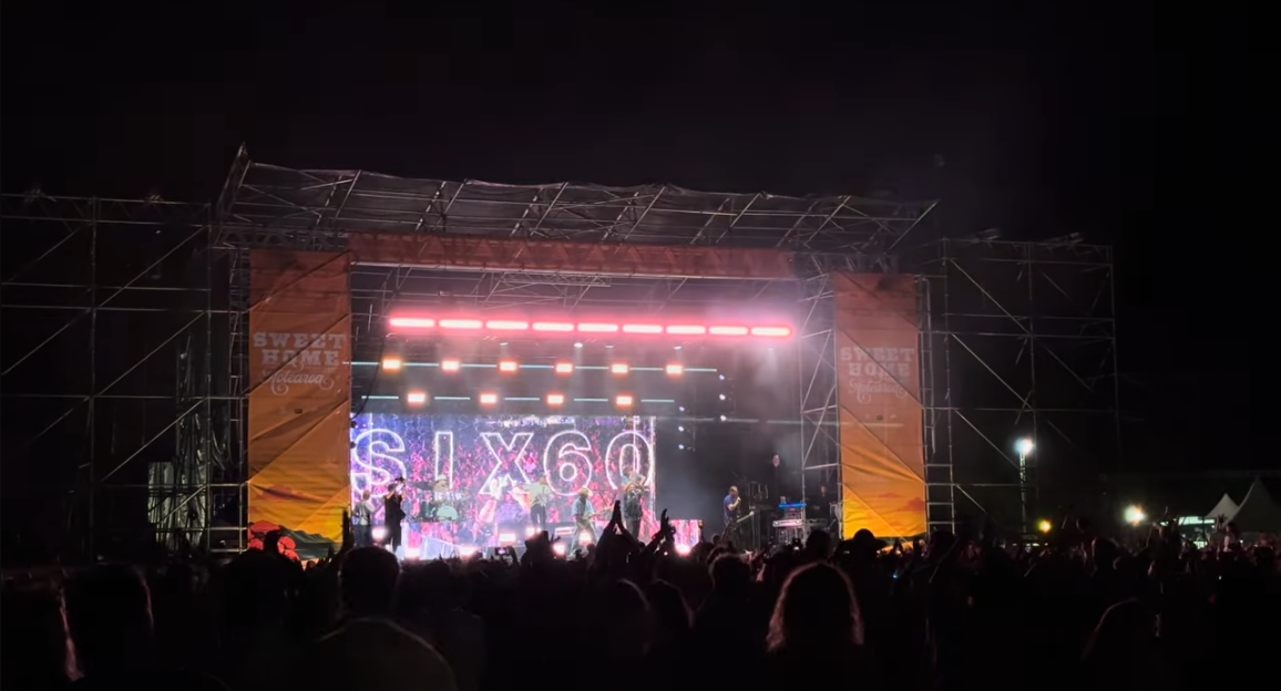 Festival marquees for Sweet Home Aotearoa with SIX60