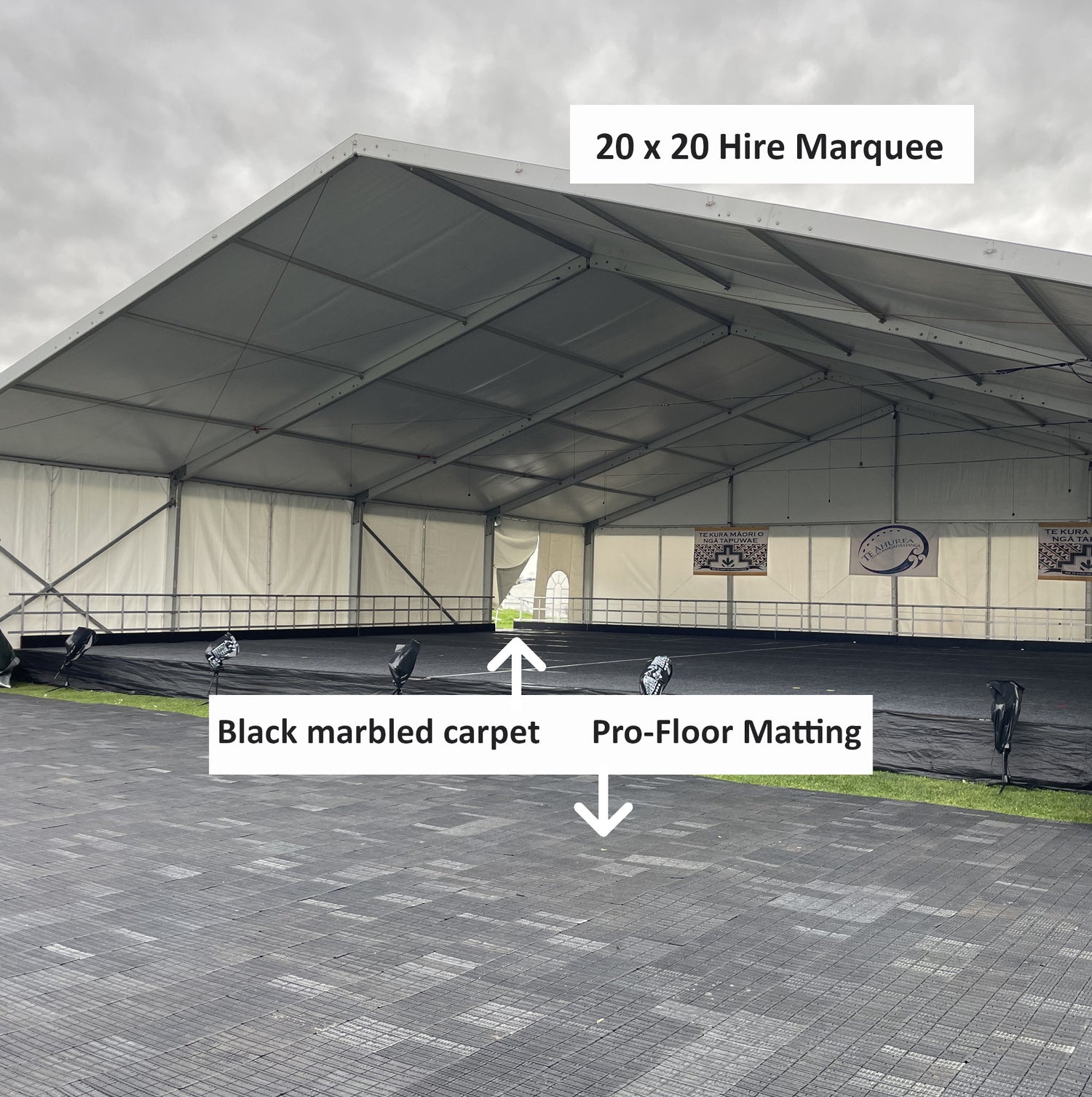 Flooring Hire - Marquee flooring &amp; Dance floors